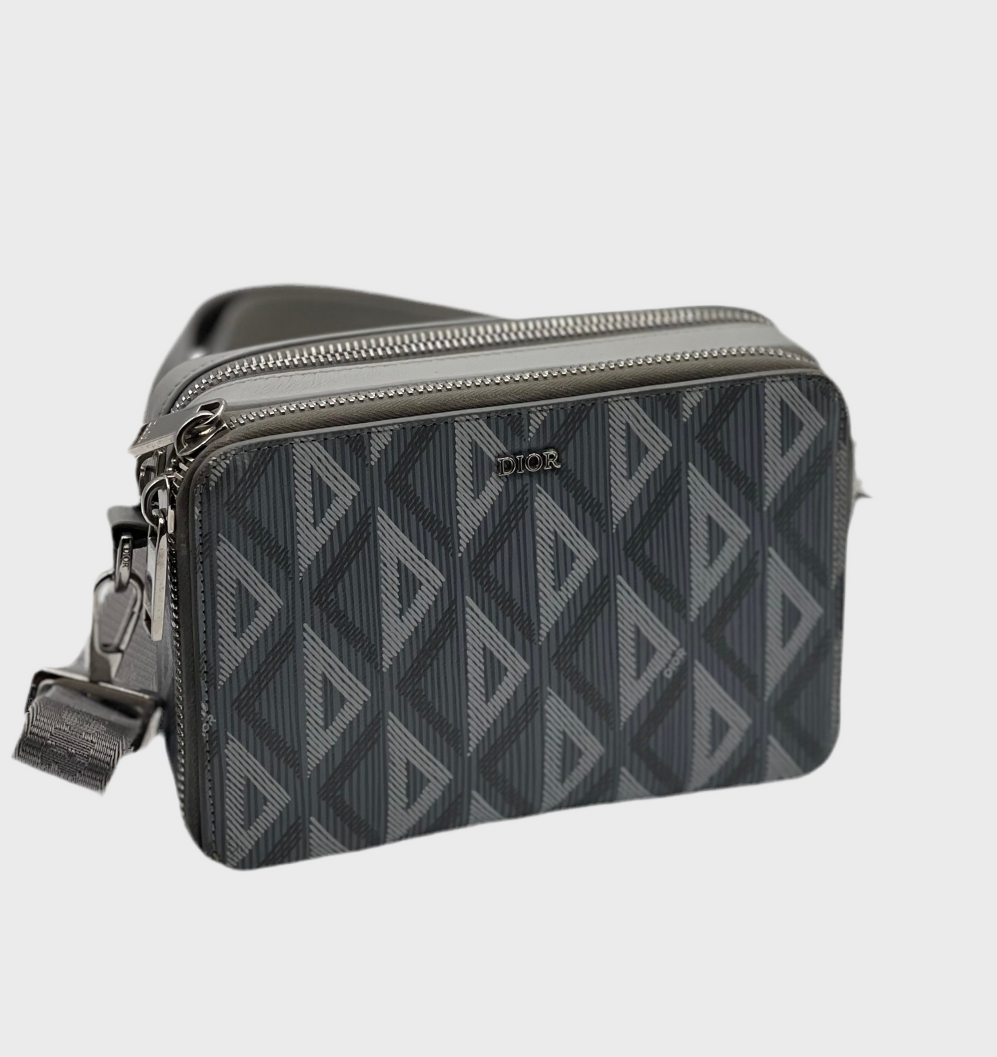 Sacoche Camera Bag Losange Gris