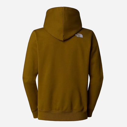 Sweat à capuche North Face Marron