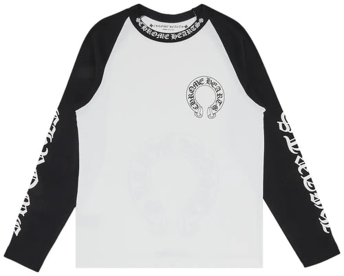 T-Shirt Manche Longue Chrome Heart Noir