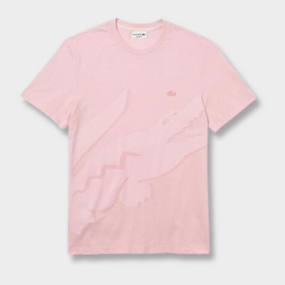 Ensemble short/t-shirt Lacoste Rose