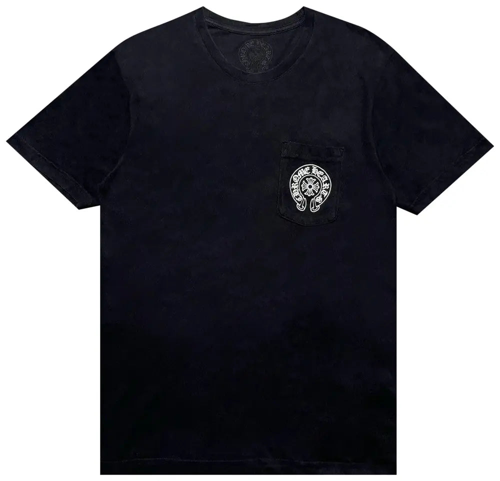 T-Shirt Heart Chrome Noir - photo 1/2 - UrbanDrip