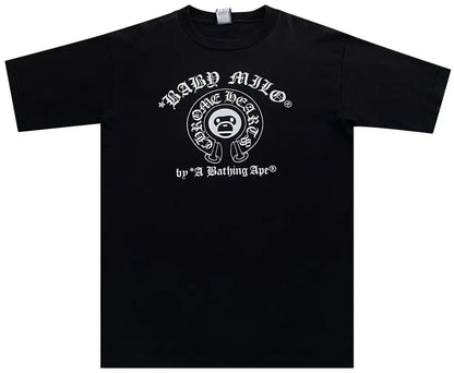 T-Shirt Chrome Heart Noir