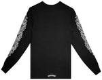 T-Shirt Manche Longue Chrome Heart Noir - UrbanDrip
