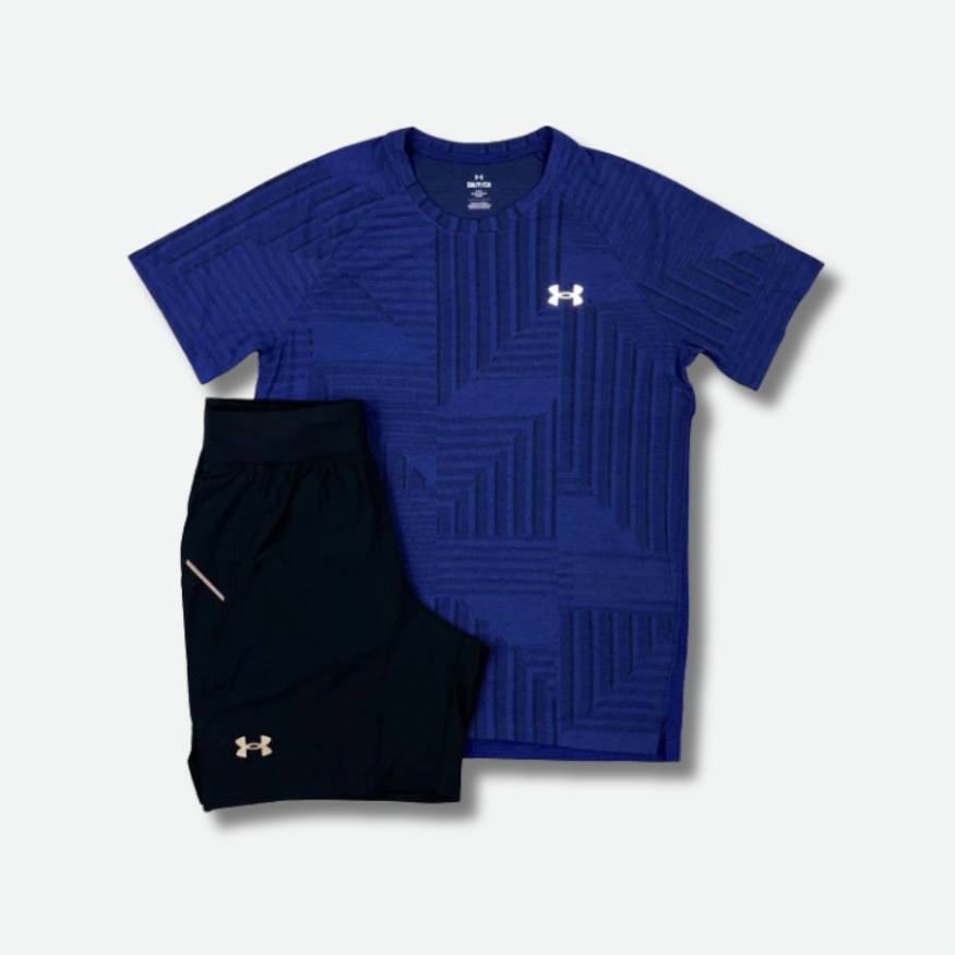 Ensemble Sport short t shirt Bleu Marine - photo 1/3 - UrbanDrip