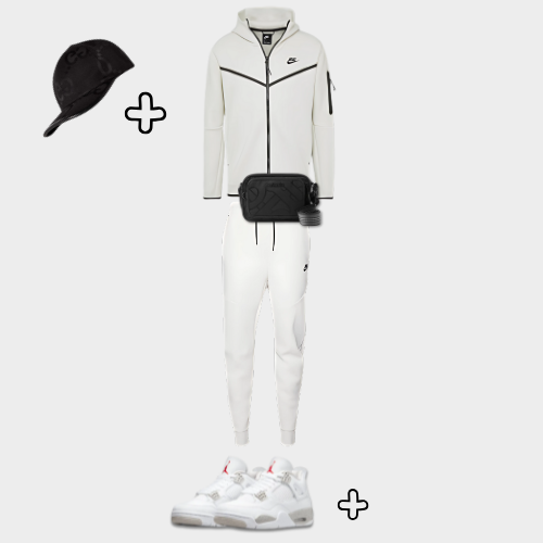 Casquette Outfit Offerte Blanc - photo 1/4 - UrbanDrip