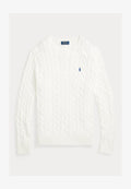 Pull Ralph Lauren En Laine Blanc