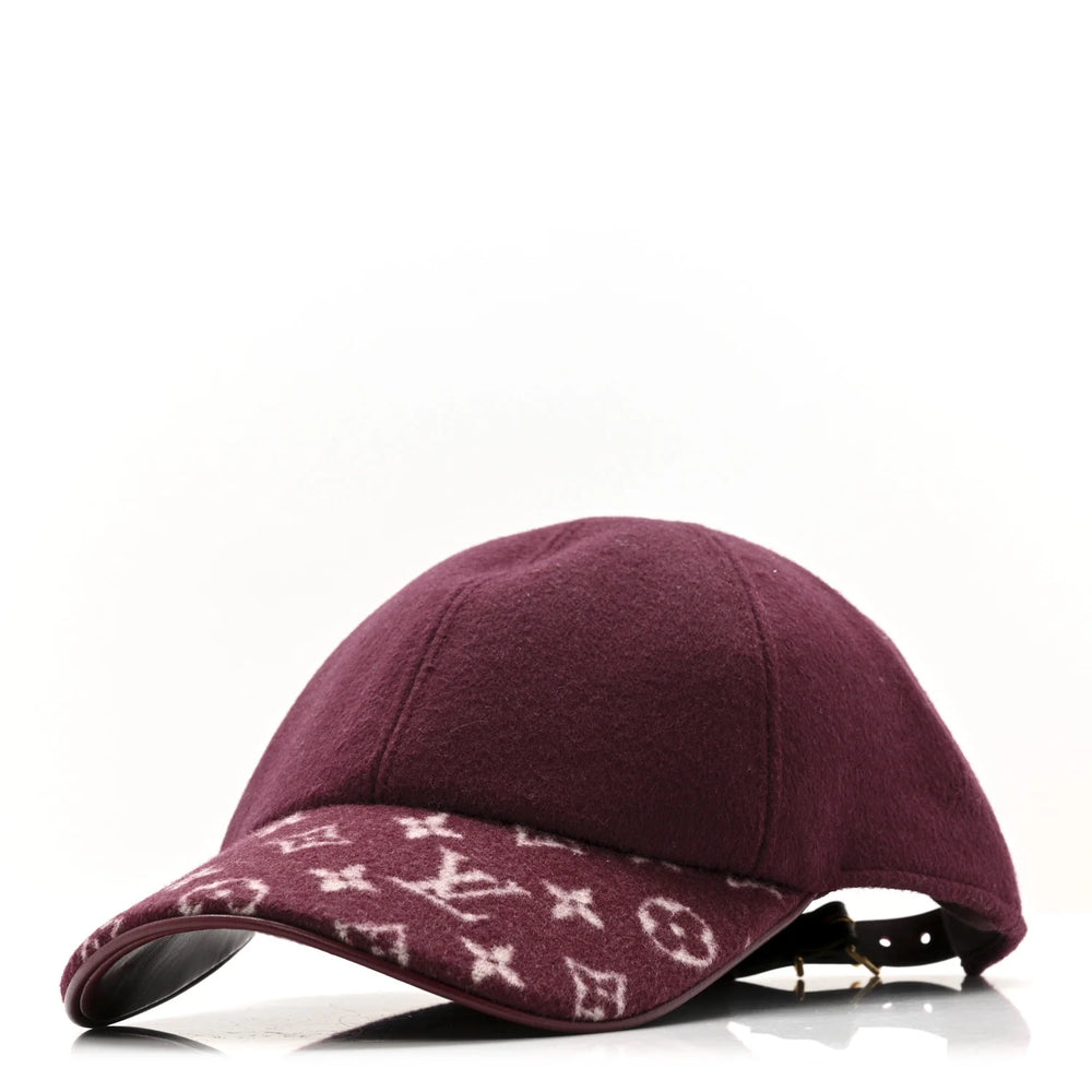 Casquette Cap Broderie Or Bordeaux - UrbanDrip