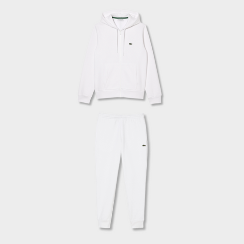 Ensemble survêtement Lacoste Blanc