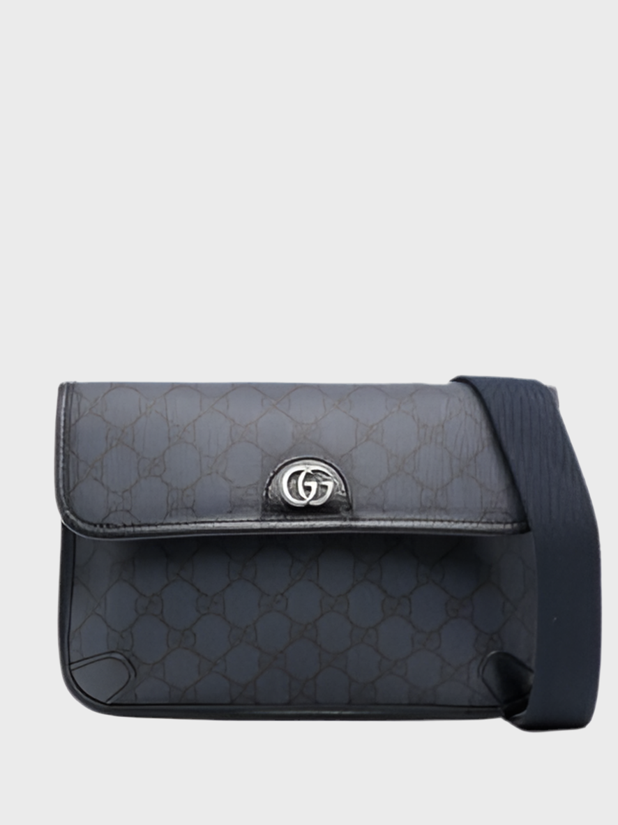 Sacoche Plate Monogram GG Noir