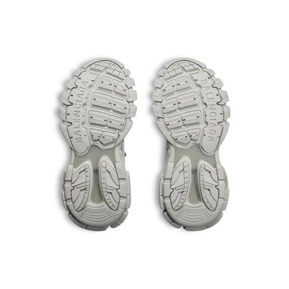 Balanciaga Track Gris Avec Logo Jaune Fluo
