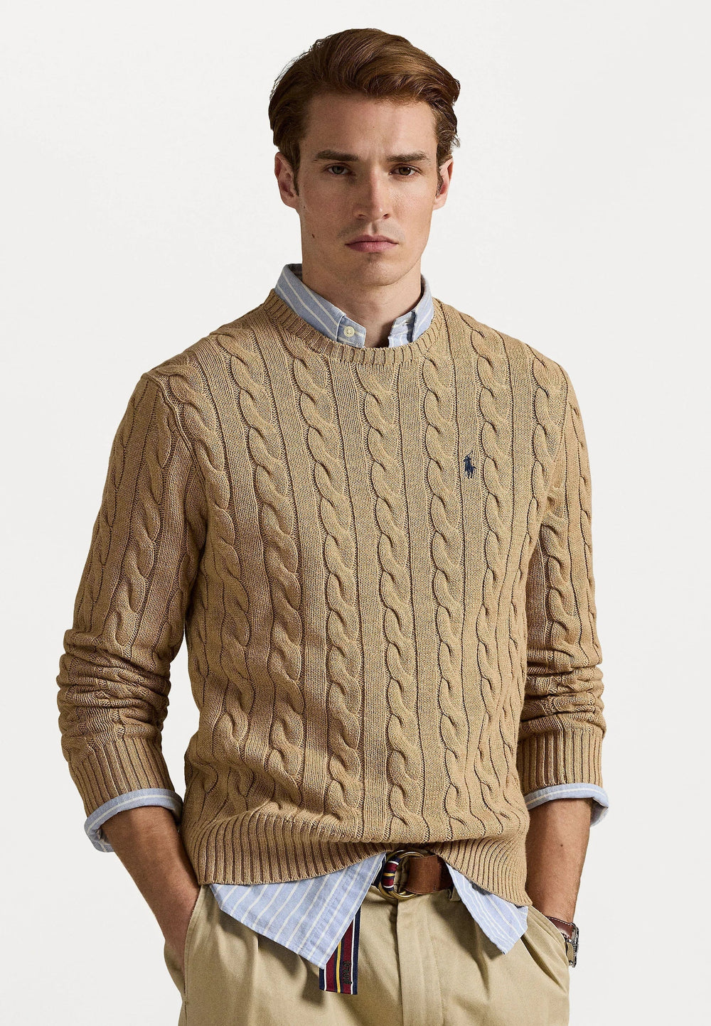 Sweat Pull En Laine Caramel - photo 2/3 - UrbanDrip