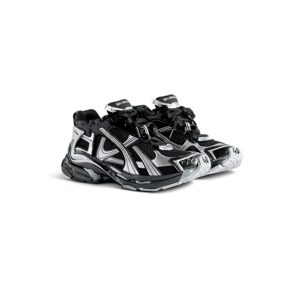 Sneakers Argent Noir - photo 3/9 - UrbanDrip