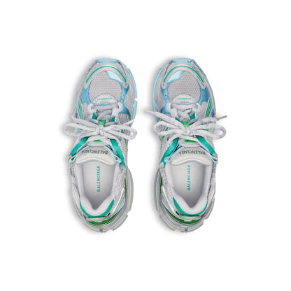Balanciaga Runner Vert Et Bleu