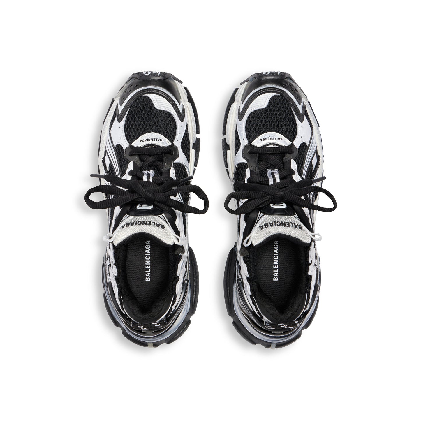 Balanciaga Runner Noir Et Blanc