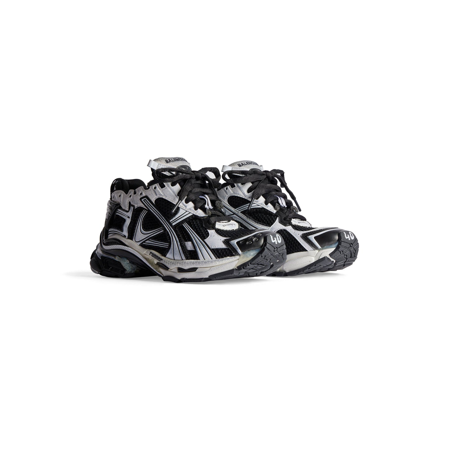 Balanciaga Runner Noir Et Blanc