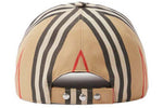 Casquette de baseball coton carreaux traditionnels monogramme Beige - photo 2/2 - UrbanDrip