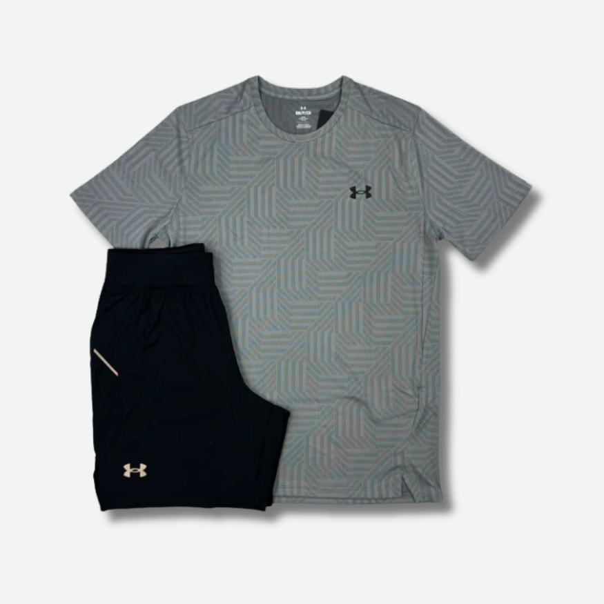 Ensemble Sport short t shirt Gris - photo 1/3 - UrbanDrip