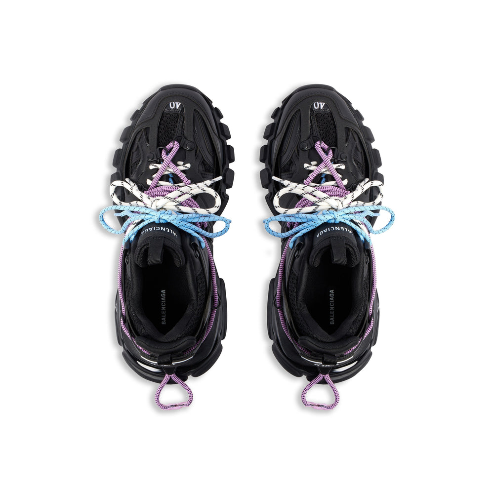 Avec Laces Et Bleue Noir Bleu Rose - photo 6/9 - UrbanDrip