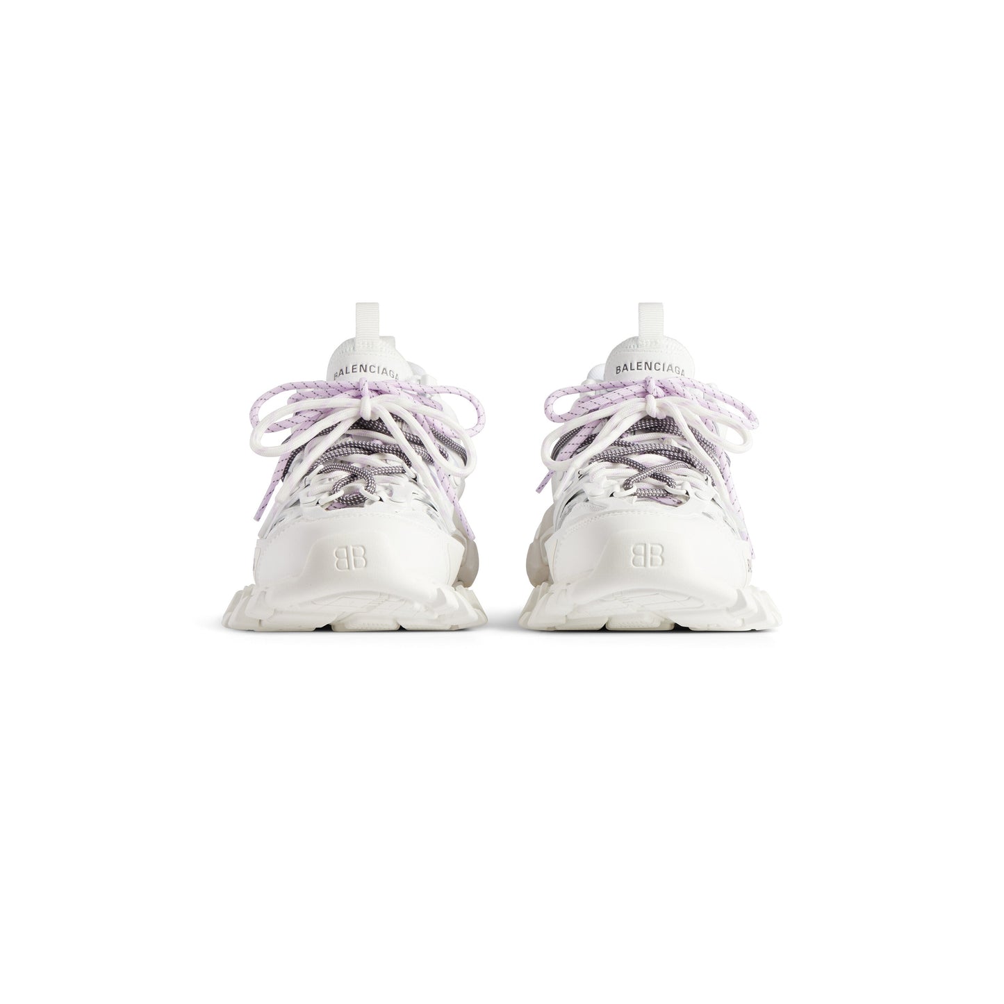 Balanciaga Track Blanc Avec Laces Blanche et Lilas
