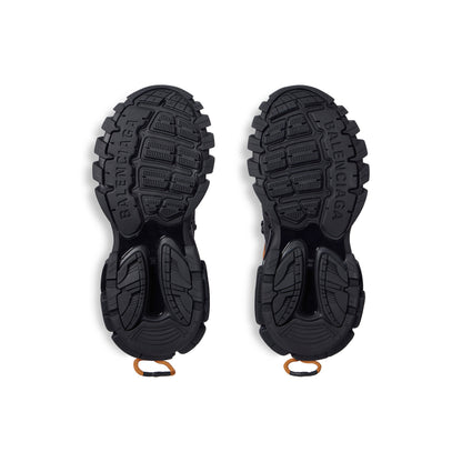 Balanciaga Track Avec Laces Noire Et Orange