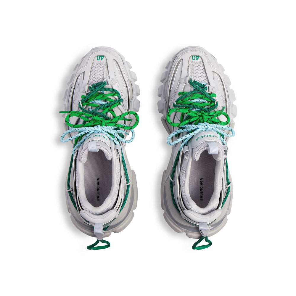 Avec Laces Verte et Bleue Gris Bleu Vert - photo 6/8 - UrbanDrip