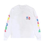 T-Shirt Manche Longue Chrome Heart Multicolore - UrbanDrip