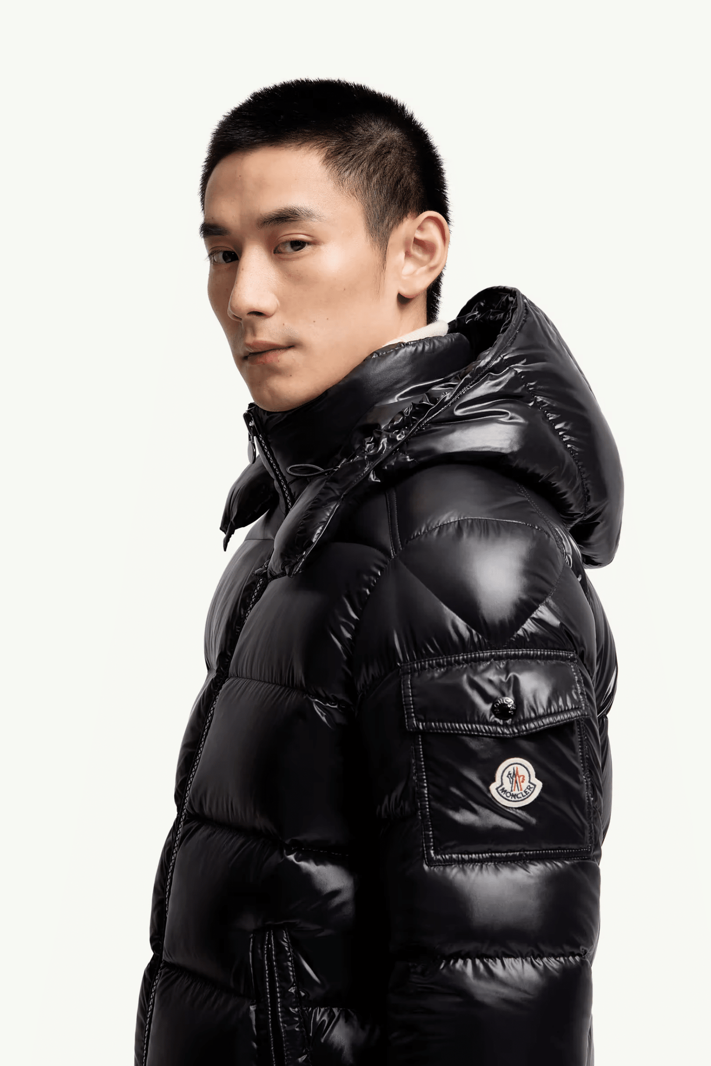 Doudoune Maya Nylon Noir Moncler