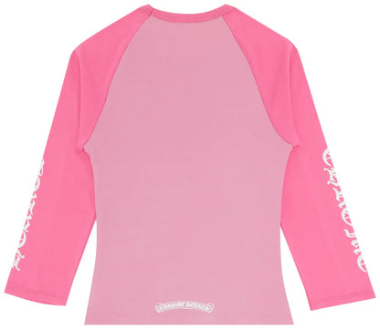 T-Shirt Manche Longue Chrome Heart Rose