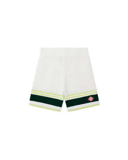 TENNIS CROCHET SHORTS - Casablanca (2)