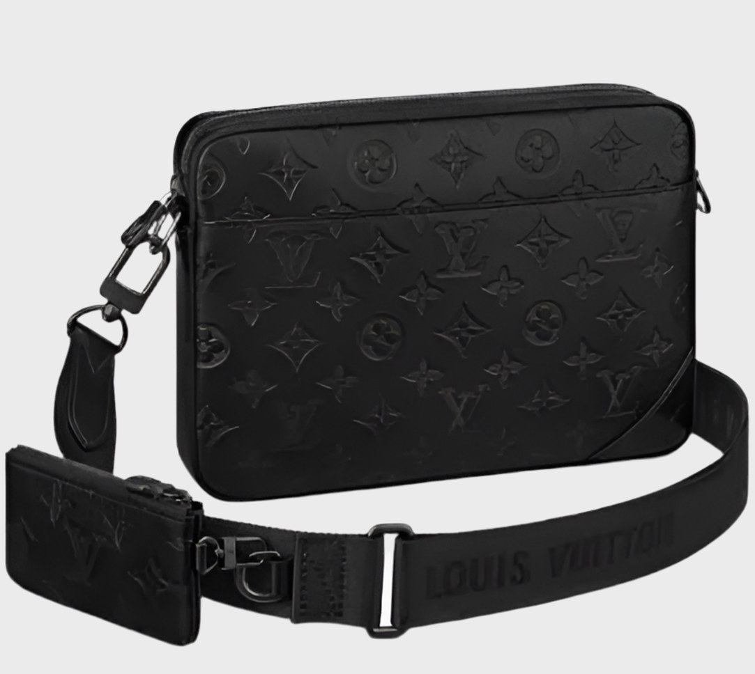 Trio Messenger Monogram Gris