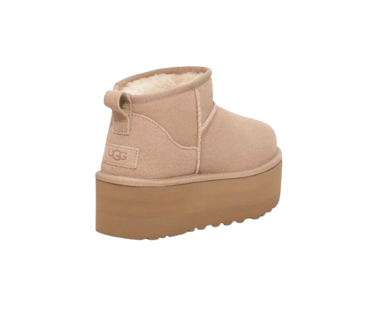 Bottes Botte Classic Ultra Mini à plateforme Beige - photo 3/4 - UrbanDrip