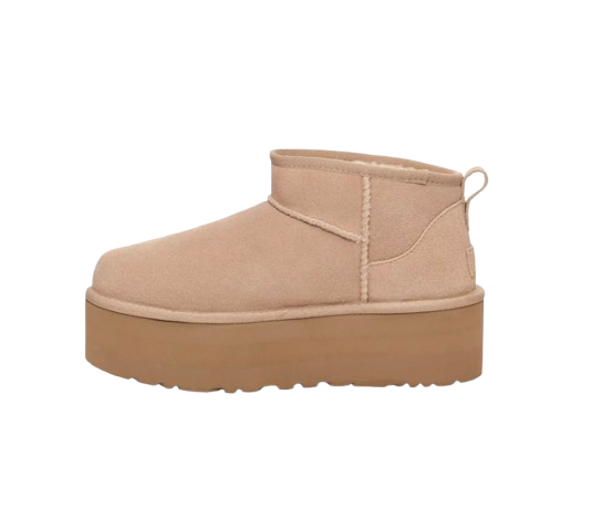 Bottes Botte Classic Ultra Mini à plateforme Beige - photo 4/4 - UrbanDrip
