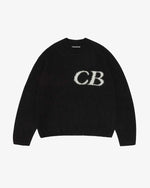 Sweat Pull CB Logo Knit Noir - photo 1/5 - UrbanDrip
