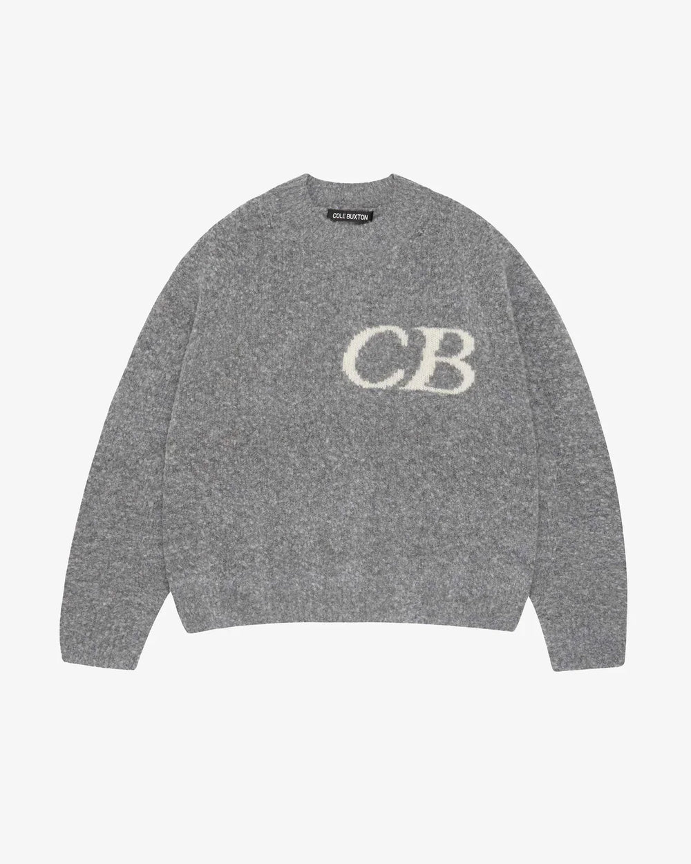 Sweat Pull CB Logo Knit Gris - photo 1/5 - UrbanDrip