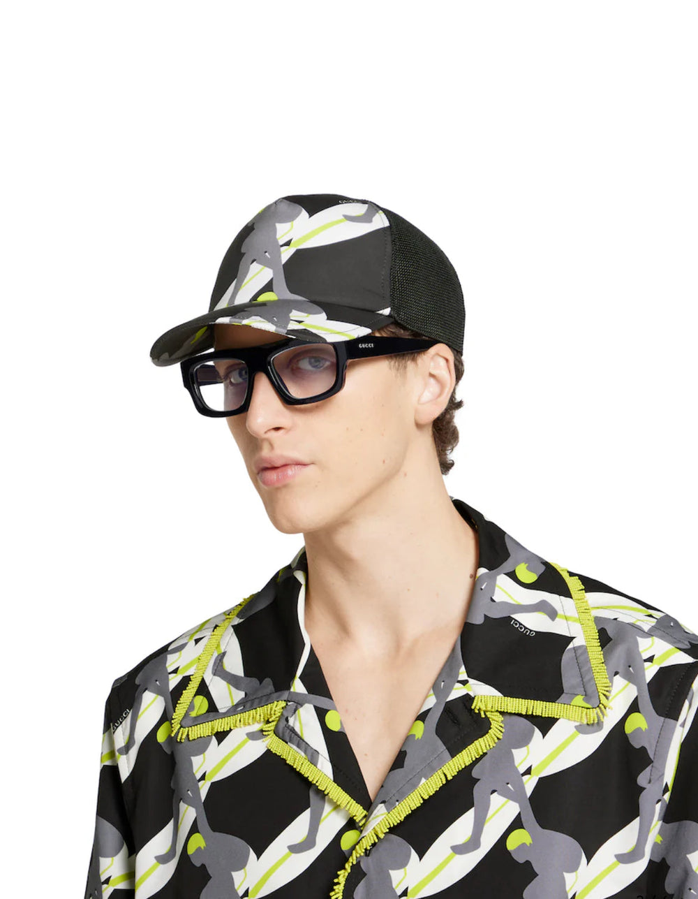 Casquette en toile de coton imprimée - photo 3/4 - UrbanDrip