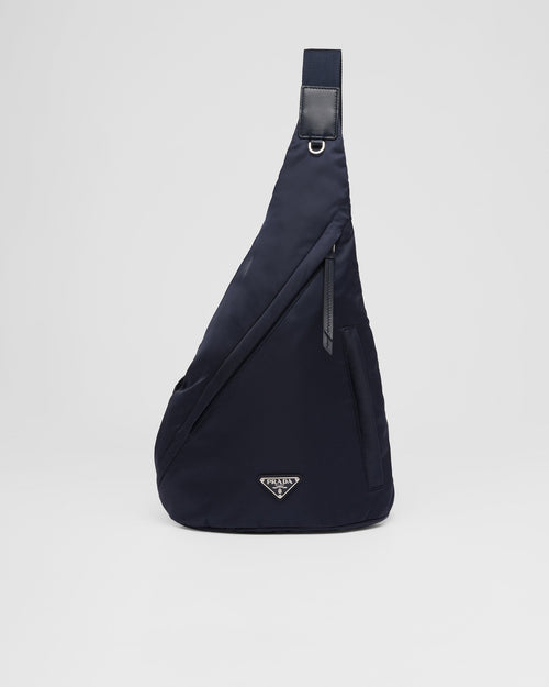 Sac à dos en Re-Nylon et cuir
