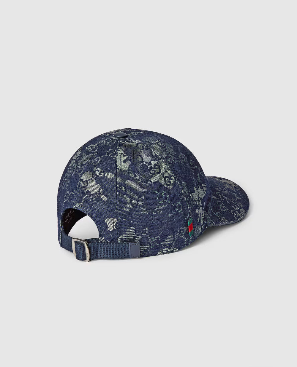 Casquette en denim avec détail bande Web - photo 5/5 - UrbanDrip
