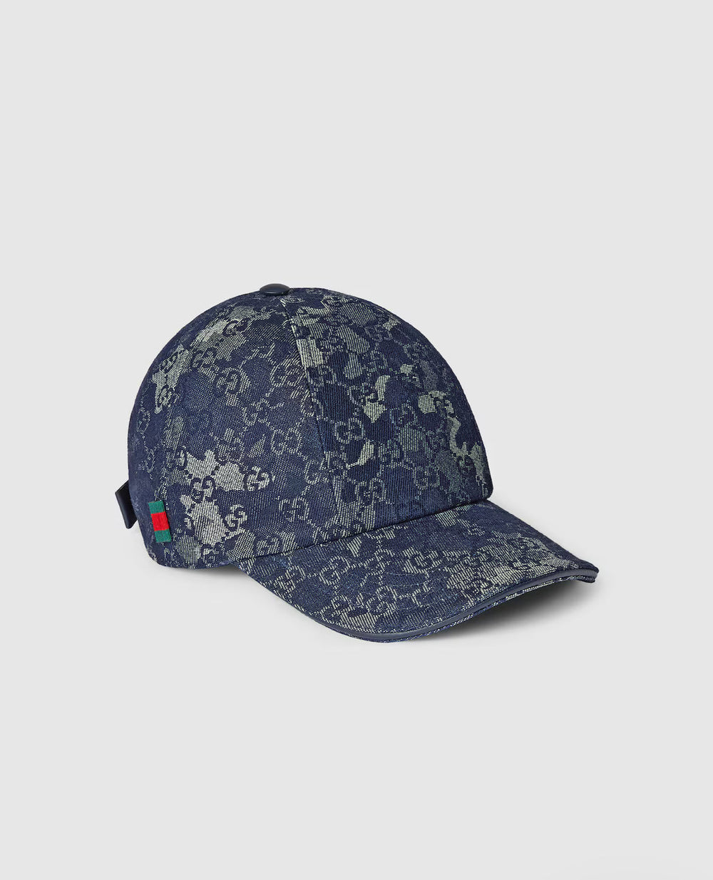 Casquette en denim avec détail bande Web - photo 4/5 - UrbanDrip