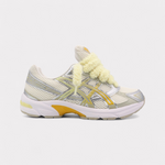 Sneakers Fluffy Laces Silver Yellow - photo 1/4 - UrbanDrip
