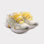 Sneakers Double Laces Silver Yellow - photo 2/5 - UrbanDrip