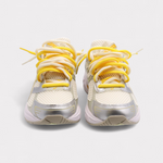 Sneakers Double Laces Silver Yellow - photo 3/5 - UrbanDrip