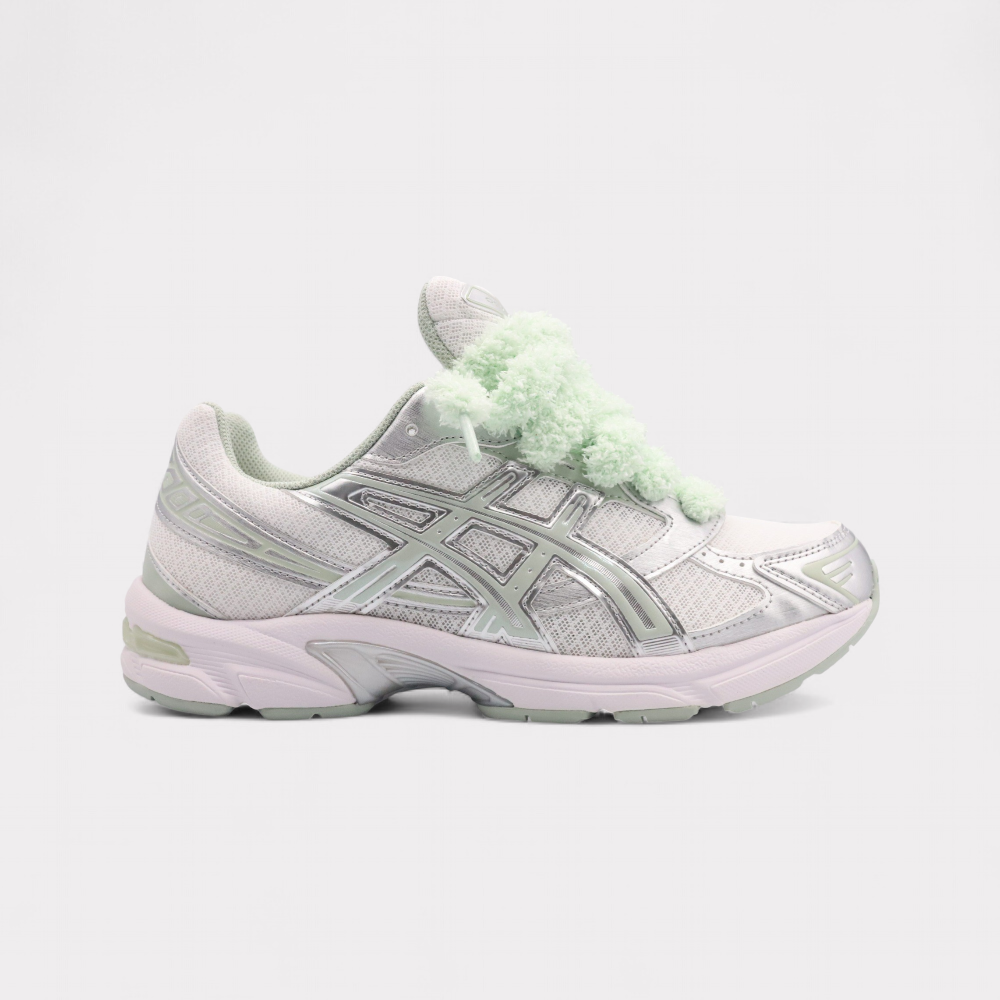 Sneakers Fluffy Laces Mint Vert Sauge Givré - photo 1/7 - UrbanDrip