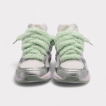 Sneakers Fluffy Laces Mint Vert Sauge Givré - photo 4/7 - UrbanDrip