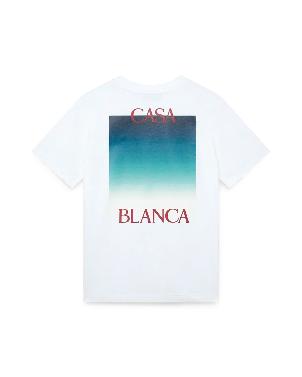 T-Shirt Gradient Casa Logo 3 Blanc - photo 1/2 - UrbanDrip