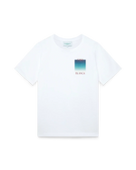 T-Shirt Gradient Casa Logo 3 Blanc - photo 2/2 - UrbanDrip