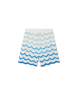 Short Wavy Gradient Crochet Shorts Blanc - photo 6/6 - UrbanDrip