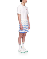 Short Wavy Gradient Crochet Shorts Blanc - photo 5/6 - UrbanDrip