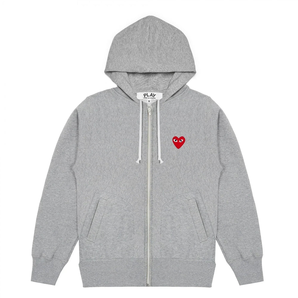 Sweat zippé Avec Capuche Gris - photo 1/2 - UrbanDrip