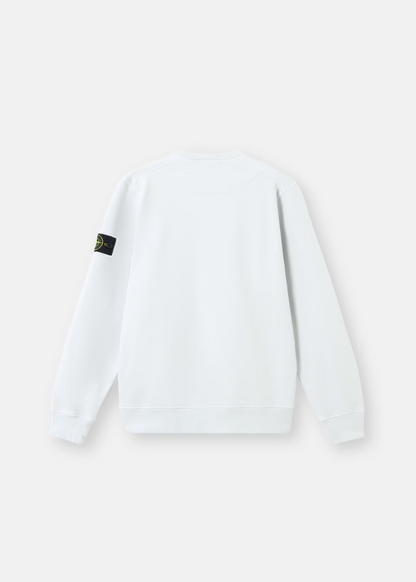 PULL BLEU CIEL COTON STONE