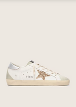 Sneakers paillettes dorées et daim Doré Gris - photo 1/4 - UrbanDrip